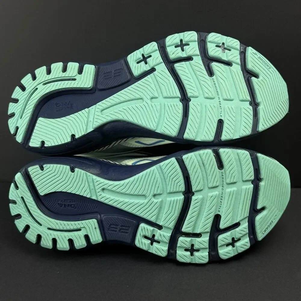 Brooks Adrenaline GTS 23 Women’s 8.5 Blue Glass Marina Running Shoes 1203811B471